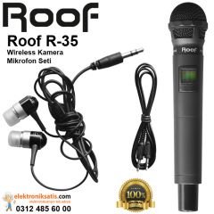 Roof R-35 Wireless Kamera Mikrofon Seti