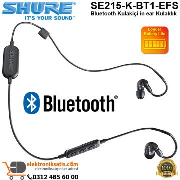Shure SE215-K-BT1-EFS Bluetooth in ear Kulaklık
