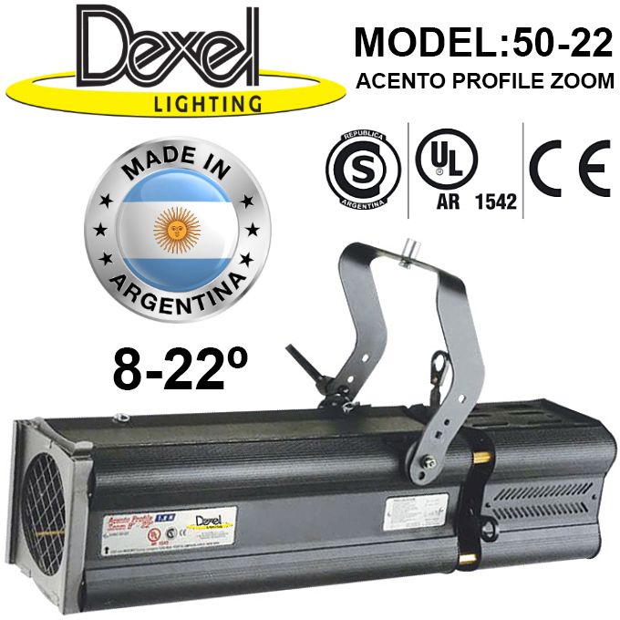 DEXEL 50-22 Acento Profil Zoom Spot