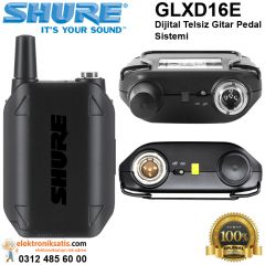 Shure GLXD16E Dijital Telsiz Gitar Pedal Sistemi