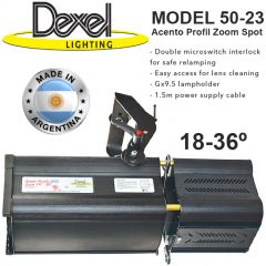 DEXEL 50-23 Acento Profil Zoom Spot