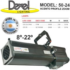 DEXEL 50-24 Acento Profil Zoom Spot