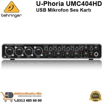 Behringer U-Phoria UMC404HD USB Ses Kartı