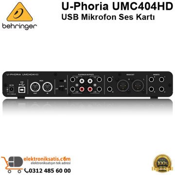 Behringer U-Phoria UMC404HD USB Ses Kartı