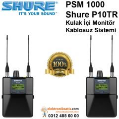 Shure P10TER Kulak İçi Monitör Kablosuz Sistemi (PSM 1000 için)
