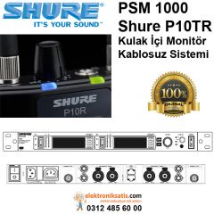 Shure P10TER Kulak İçi Monitör Kablosuz Sistemi (PSM 1000 için)