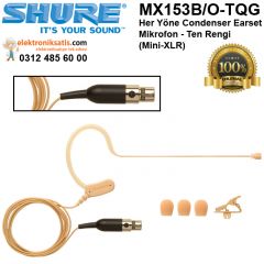 Shure MX153T/O-TQG Her Yöne Kondansatör Kafa Mikrofonu