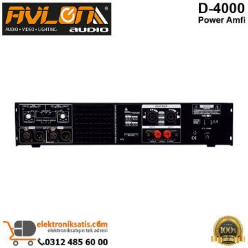 DDS D-4000 Power Amfi