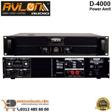 DDS D-4000 Power Amfi