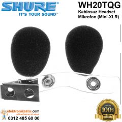 Shure WH20TQG Kablosuz Headset Mikrofon (Mini-XLR)
