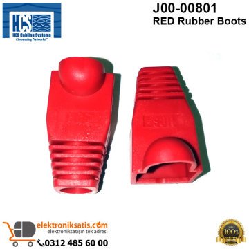 HCS J00-00801 RED Rubber Boots