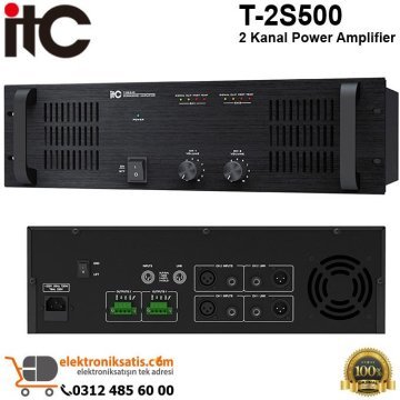 ITC T-2S500 2 Kanal Power Amplifier