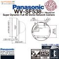 Panasonic WV-SF538 Sabit Dome Kamera