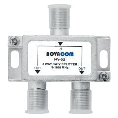 Novacom NV-02 1 Giriş 2 Çıkış 5-1000 MHz SMATV Splitter