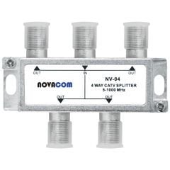 Novacom NV-04 1 Giriş 4 Çıkış 5-1000 MHz SMATV Splitter