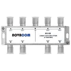Novacom NV-08 1 Giriş 8 Çıkış 5-1000 MHz SMATV Splitter