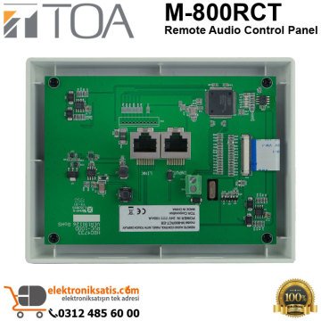 TOA M-800RCT Remote Audio Control Panel