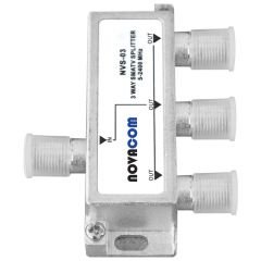 Novacom NVS-03 1 Giriş 3 Çıkış 5-2400 MHz SMATV Splitter
