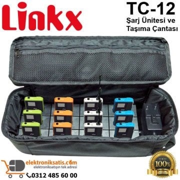 Linkx TC-12 Şarj Ünitesi ve Taşıma Çantası