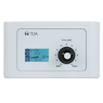 TOA M-802RC Remote Audio Control Panel