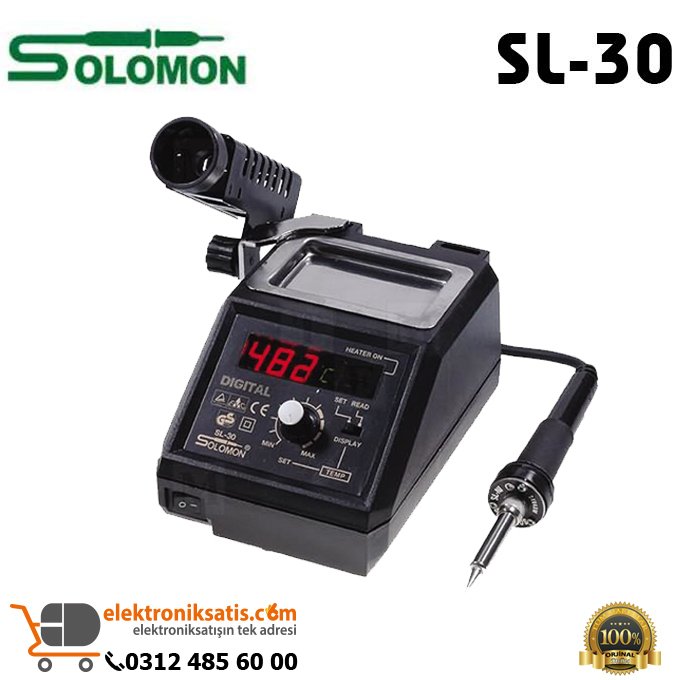 Solomon SL-30 Digital Isı Ayarlı Havya