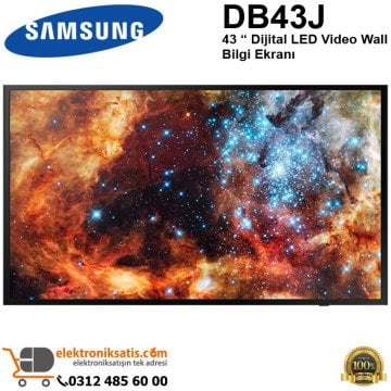 Samsung DB43J 43 inc Dijital LED Video Wall Bilgi Ekranı