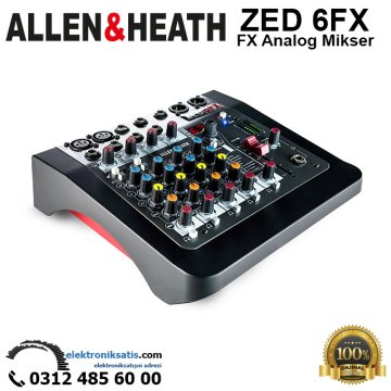 Allen Heath ZED 6 FX Kompakt FX Analog Mikser