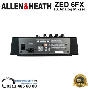 Allen Heath ZED 6 FX Kompakt FX Analog Mikser