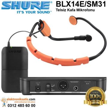 Shure BLX14E/SM31 Telsiz Kafa Mikrofonu