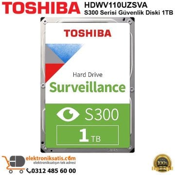 Toshiba HDWV110UZSVA S300 Serisi Güvenlik Diski 1TB