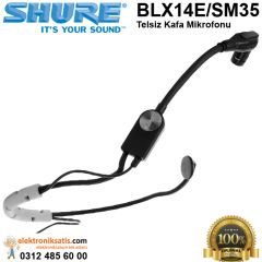 Shure BLX14E/SM35 Telsiz Kafa Mikrofonu