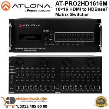 Atlona AT-PRO2HD1616M 16x16 HDMI to HDBaseT Matrix Switcher