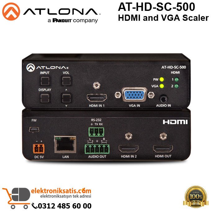 Atlona AT-HD-SC-500 HDMI and VGA Scaler
