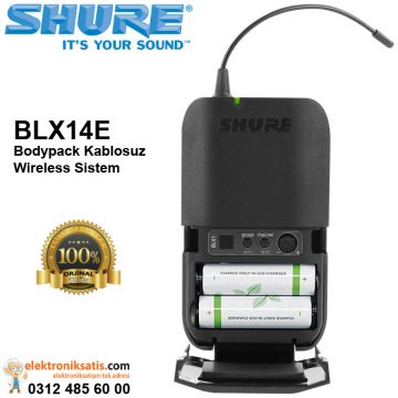 Shure BLX14E Bodypack Kablosuz Wireless Sistem