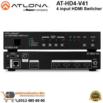 Atlona AT-HD4-V41 4 input HDMI Switcher