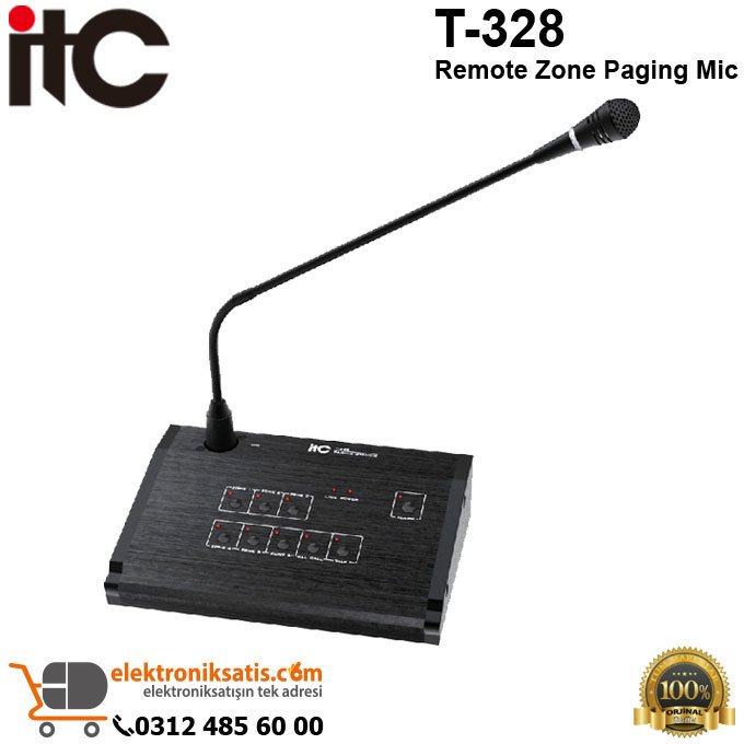 ITC T-328 Remote Zone Paging Mic