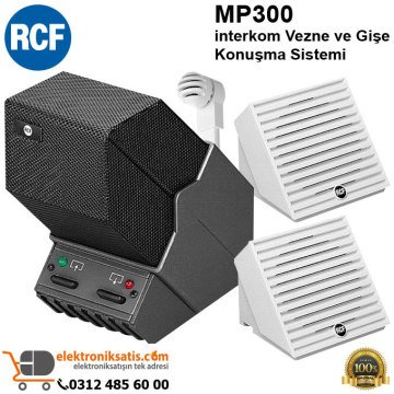 RCF MP300 intercom Vezne ve Gişe Konuşma interkom Sistemi