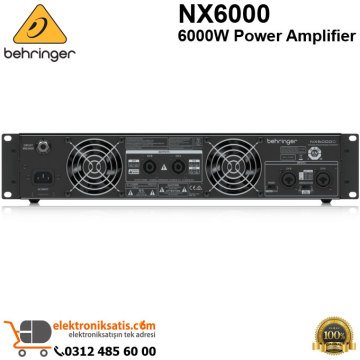 Behringer NX6000 6000W Power Amplifier