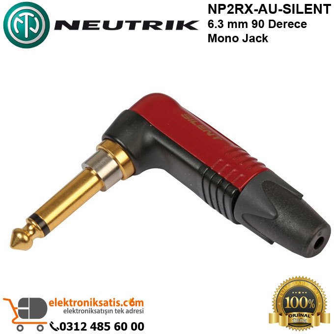 Neutrik NP2RX-AU-SiLENT Mono Jack