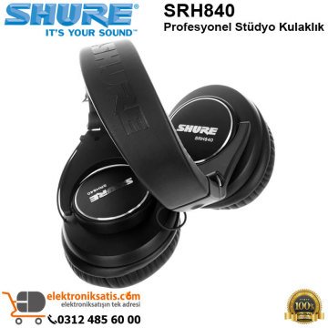 Shure SRH840 Profesyonel Stüdyo Kulaklık