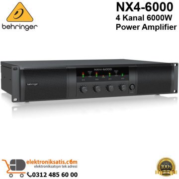 Behringer NX4-6000 4 Kanal 6000W Power Amplifier