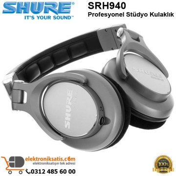 Shure SRH940 Profesyonel Stüdyo Kulaklık