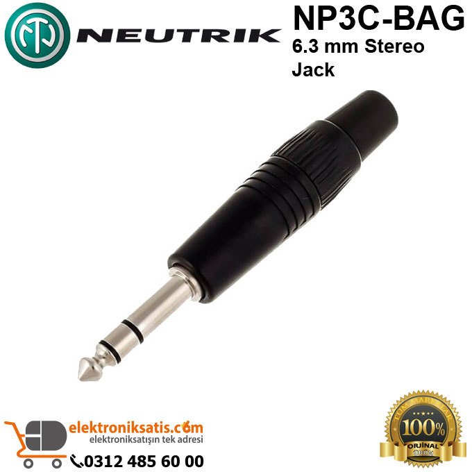 Neutrik NP3C-BAG Stereo Jack