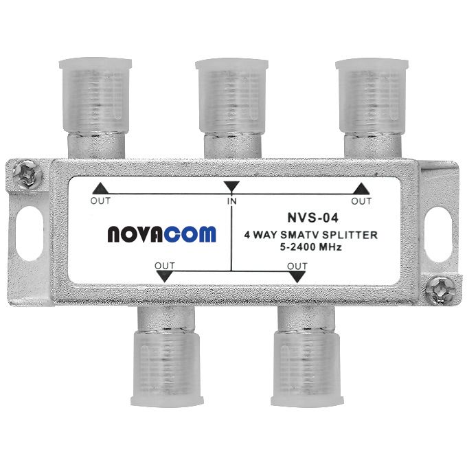 Novacom NVS-04 1 GİRİŞ 4 ÇIKIŞ 5-2400 MHz SMATV Splitter