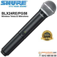 Shure BLX24RE/PG58 Telsiz El Mikrofonu