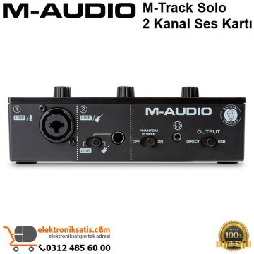 M-AUDIO M-Track Solo 2 Kanal Ses Kartı