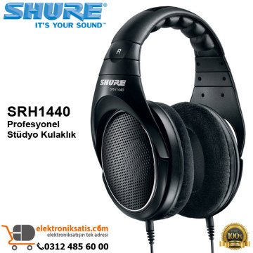 Shure SRH1440 Profesyonel Stüdyo Kulaklık