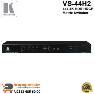 Kramer VS-44H2 4x4 4K HDR HDCP Matrix Switcher