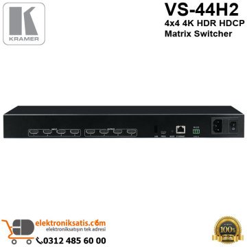 Kramer VS-44H2 4x4 4K HDR HDCP Matrix Switcher