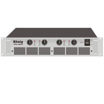 König PRO-3608 Power Amfi 4x600 Watt